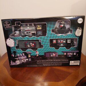 Disney The Nightmare Before Christmas Jack Skellington Holiday Express Train Set